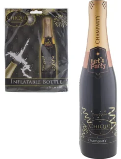 oppustelig Champagne flaske