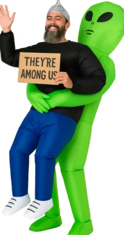Oppusteligt Bæres af Alien Kostume