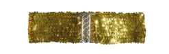 Paillet bælte guld