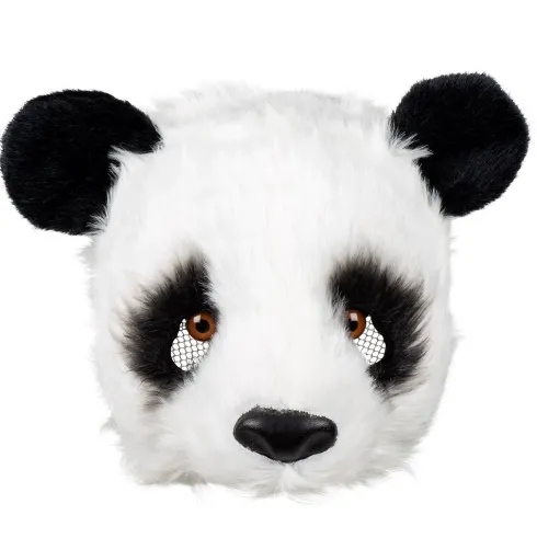 Panda Halvmaske Plys