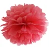 Papir pom pom Rød Ø35