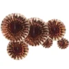 Papirvifter 6 stk i Rosegold
