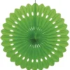 Papirvæv vifte i Limegrøn