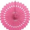 Papirvæv vifte i Pink