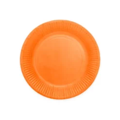 Paptallerken i Orange 23cm