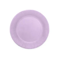 Paptallerken i Syren-lilla 23cm