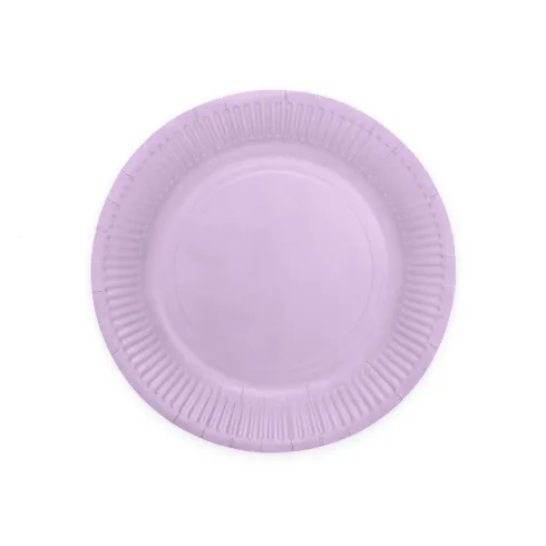 Paptallerken i Syren-lilla 23cm
