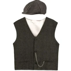 Peaky Blinders vest og hat