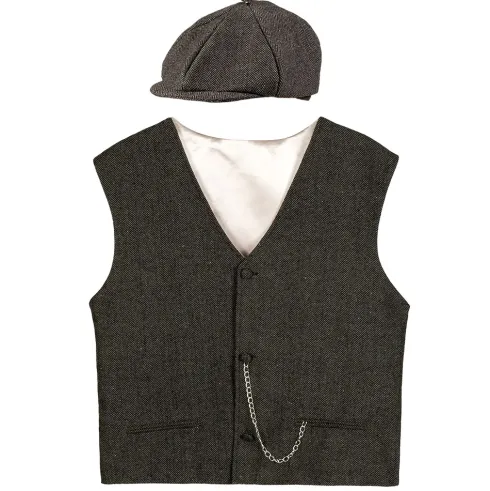 Peaky Blinders vest og hat