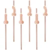 Penis sugerør i rosegold