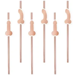 Penis sugerør i rosegold
