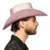 Pinkglitter cowboyhat "Midnight"