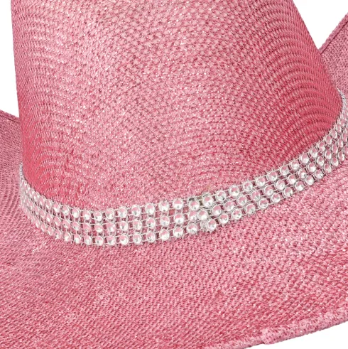 Pinkglitter cowboyhat "Midnight"