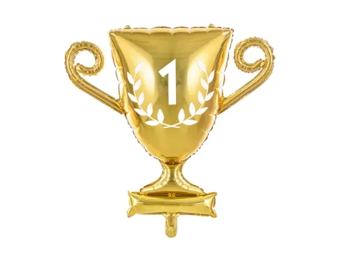 Pokal Ballon i guldfolie
