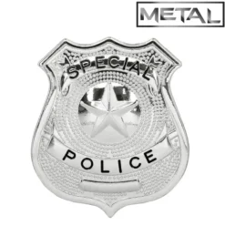 Politi badge metal