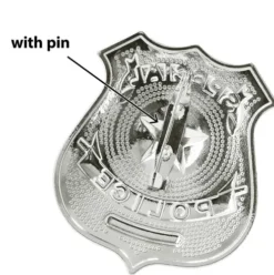 Politi badge metal