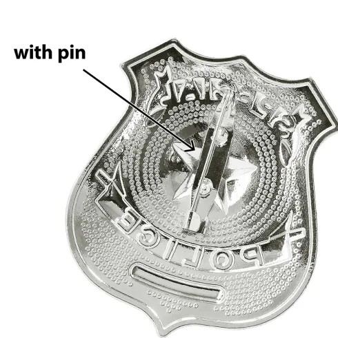 Politi badge metal