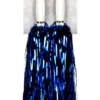 Pom Pom Cheerleader i metallic blå