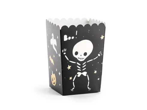 Popcornbæger med Halloween motiver