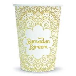 Ramadan Kareem Papkopper 8stk