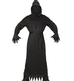 Reaper kostume med stofmaske til voksne