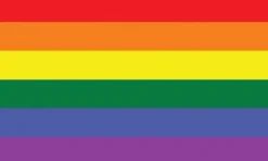 Regnbue Flag 90x150