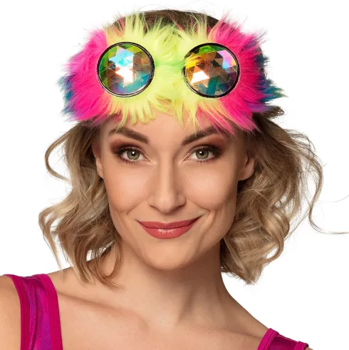 Regnbue motorbrille