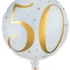 50 år Folieballon