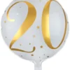 20 år Folieballon