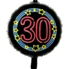 30 år Folieballon SORT
