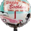 Rock´n Roll happy birthday folieballon