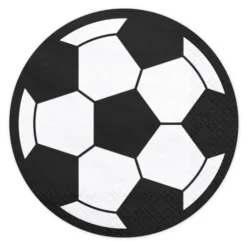 Rund Fodbolds serviet Ø 13,5 mm, 20 stk.