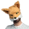 Ræve Maske Plys Halvmaske