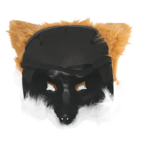 Ræve Maske Plys Halvmaske