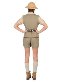 Safari kostume til kvinder