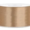 Satinbånd 38 mm x 25 m i Guld
