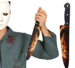 Seriemorder kniv til halloween - 37 cm