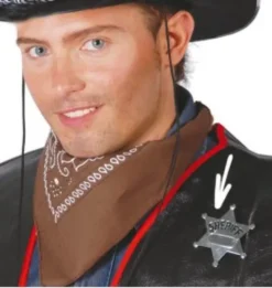 Sheriff Stjerne Metal