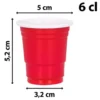 Shotglas - Red Cups 20stk
