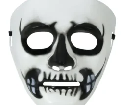 Skelet maske i plast