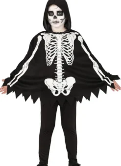 Skelet Poncho - Barn