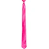 Slips i satin neon Pink