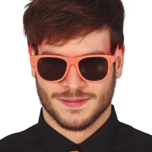 Solbrille neon orange