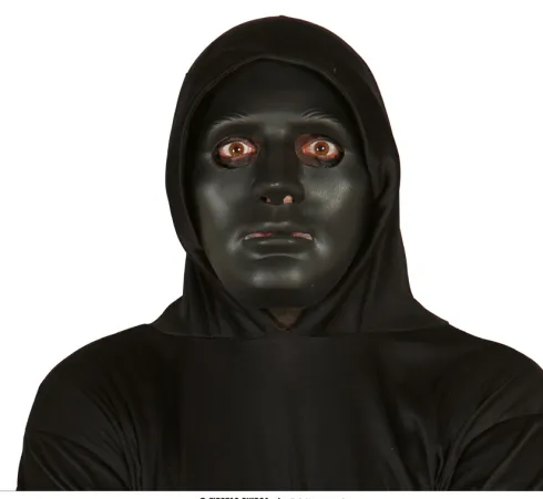 Sort Maske - anonym PVC