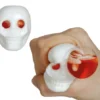 Squishy kraniehjerner med orme - 8cm
