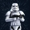 Star wars galaxy servietter - 33x33cm