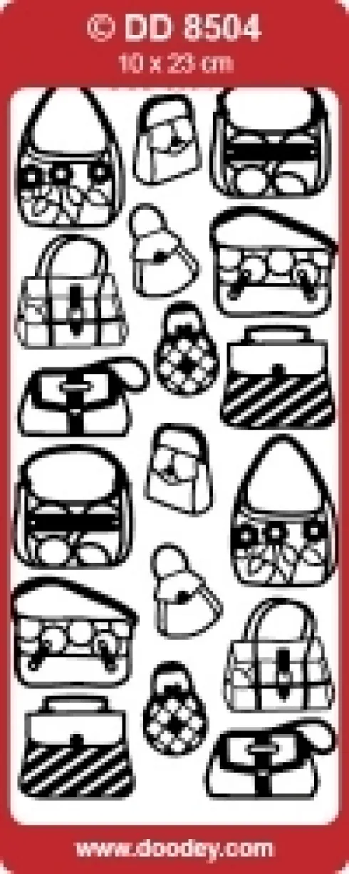 Stickers med dametasker