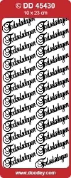 Stickers med fødselsdagen