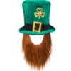 St.Patricks day høj hat med skæg