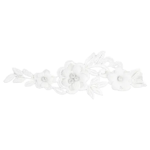 Strømpebånd med Blomster og similisten